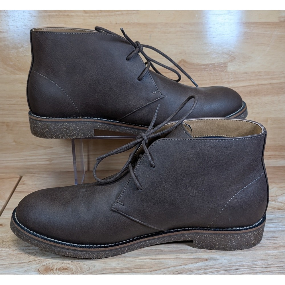 Dockers Mens‎ Brown Supreme Comfort Chukka Boots Size 11M 90-28678 Desert Boots